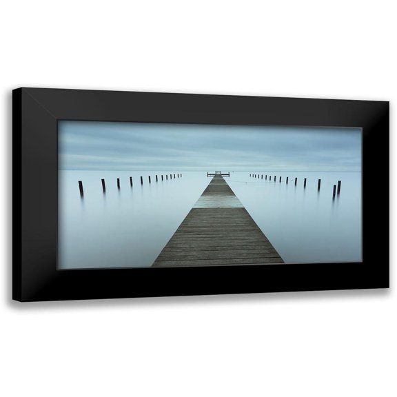 Reslow, Mats 18x11 Black Modern Framed Museum Art Print Titled - Crosswalk II