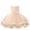 Rose Gold, variant on Floral Pageant Dress for Girls – Wedding Party Princess Dress for Ages 3-9 Years, Formal Flower Girl Dress for Toddlers 6M-9T
