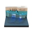 thumbnail image 1 of Bloque Omoshiroi Bloc de notas 3D Calendario 2024 Calendario 3D Castillo de Howarts Bloc de notas 3D notas de papel notas adhesivas regalo de Navidad, 1 of 4