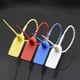 thumbnail image 3 of 100pcs Pull Tight Security Seals Plastic Tamper Tags Self-locking Safety Disposable Numbered Zip Ties, 3 of 4