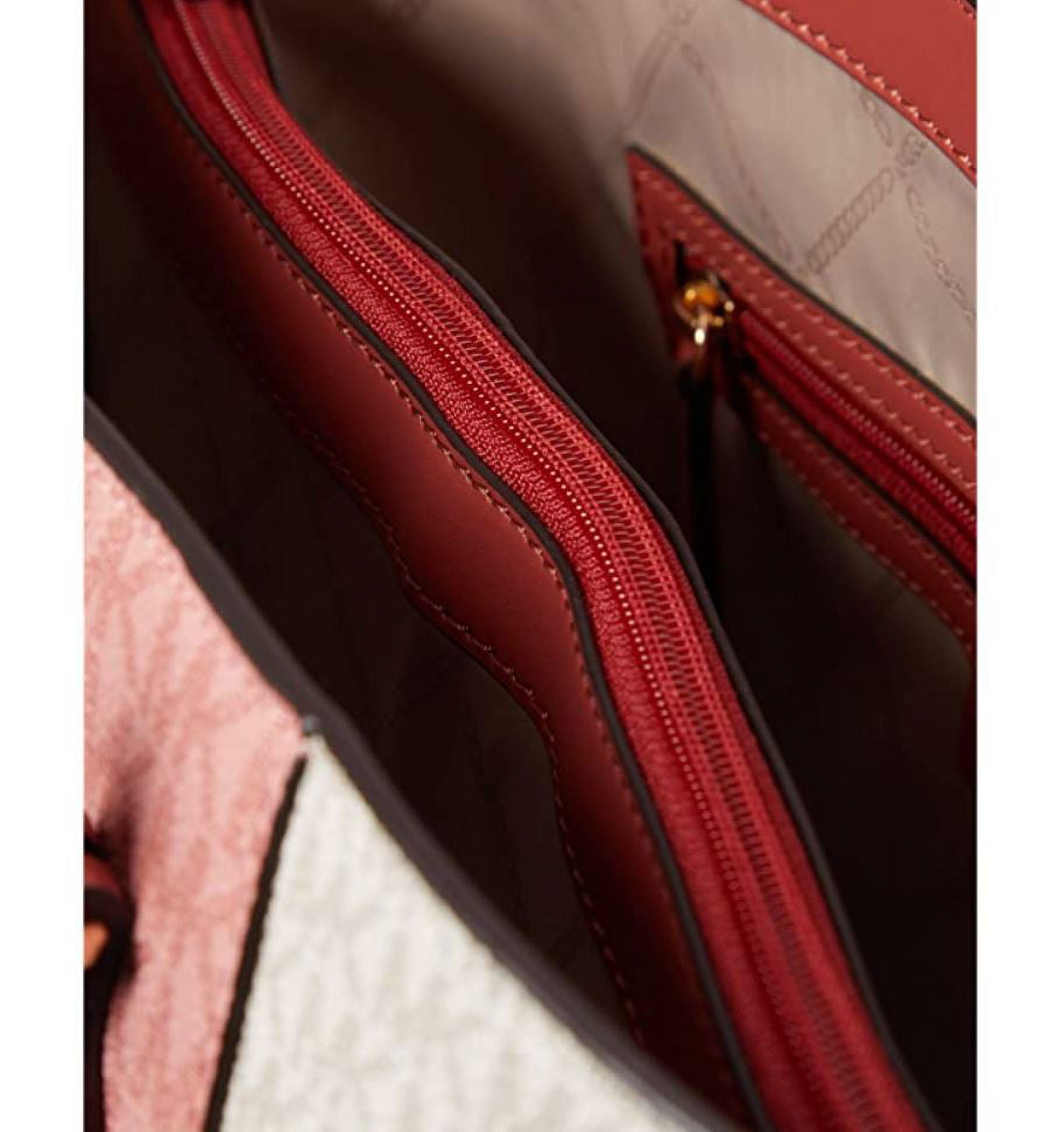 Coach, Bags, Michael Kors Voyager Medium Crossgrain Leather Tote Bag  Style 3h7gv6t8l