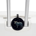 thumbnail image 3 of Taurus Constellation 2pcs PU Leather Round Bag Tags with Privacy Cover and Name ID Tag - Suitcase Tags for Travel Luggage, Handbags, Backpacks, School Bags, 3 of 6