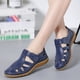 thumbnail image 2 of WILLBEST Sandalias De Mujer Zapatos De Mujer Moda Sandalias Planas De Suela Suave Sandalias Casuales Retro, 2 of 5