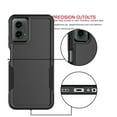 thumbnail image 6 of For Moto G 5G 2024 Case ,Sturdy Phone Case for Motorola Moto G 5G 2024, Tekcoo Shockproof Protection Heavy Duty Armor Hard Plastic & Rubber Rugged Bumper 2-in-1 Case Cover -Black, 6 of 10