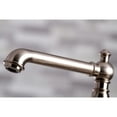 thumbnail image 3 of Kingston Brass KS7278AXBS English Country 8" Bridge Kitchen Faucet with Sprayer, Brushed Nickel, 3 of 5