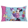 thumbnail image 6 of Disney Minnie Mouse Happy Hearts Pink 4 Piece Toddler Bed Set, 6 of 8