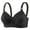 Black, variant on Women Seamless Bra Wireless Push Up Comfortable Breathable Lace Underwear No Underwire Bralette for Everyday Wear 32-40B/C/D Multi Colors 2 Pack