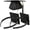 2PCS Black, variant on Graduation Cap Headband Insert, Black Anti-Slip Firm Hair Band, Graduation Hat Headband Holder for Secure Grad Cap And Hairstyle, Graduation Accessories for Students, Class of 2026 (1PCS Black)