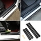 thumbnail image 2 of 4 Unids/set Pegatinas Fibra Carbono para Umbral Puerta Coche Tira Antiarañazos 3D Almohadilla Protectora Película Antipatadas (con Raspador), 2 of 9
