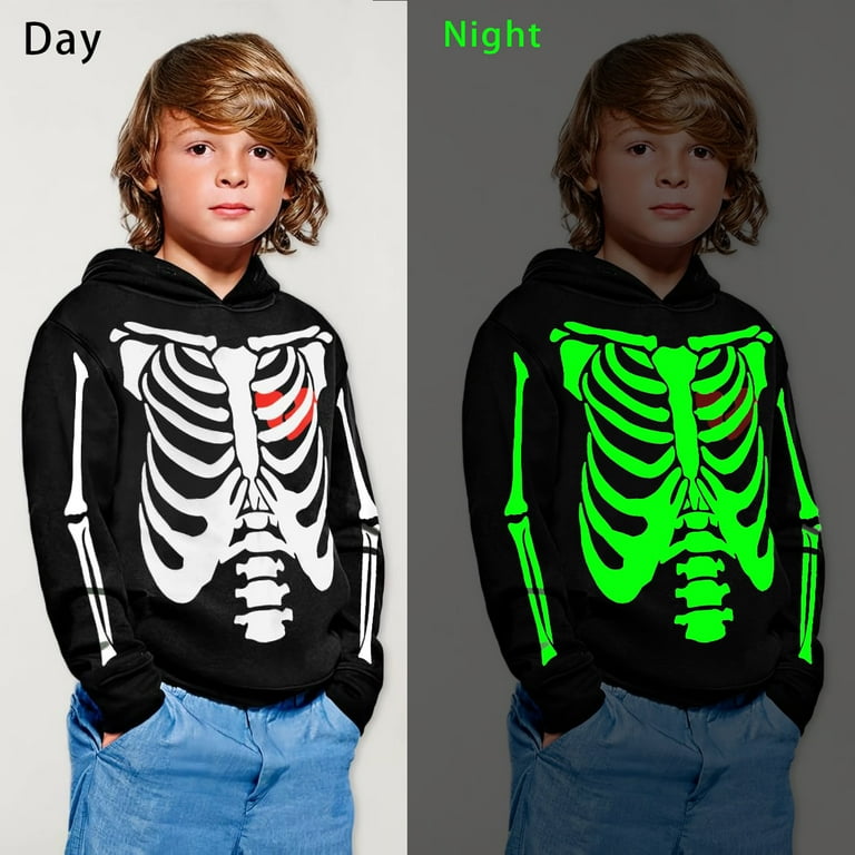 Kids skeleton sweatshirt sale