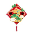 thumbnail image 1 of Decoraciones de Año Nuevo Chino 2025, regalos, pegatinas de ventana de la suerte para el Año de la Serpiente Serpiente Dorada, 1 of 9