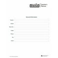 thumbnail image 4 of Agenda du Professeur, 45 Semaines, Bleu, 8-1/2 Pouces X 11 Pouces, 4 of 4