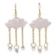 thumbnail image 1 of Pendientes colgantes de gota, pendientes colgantes, pendientes de bohemia bohemia, pendientes de declaración de joyería, 1 of 9