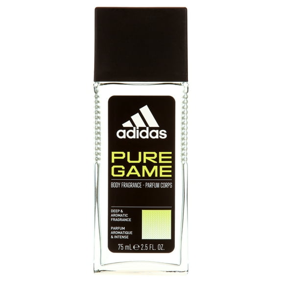 Adidas Pure Game Body Fragrance for Men, 2.5 fl oz