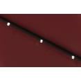 thumbnail image 6 of Donglin 93.5" Red Octagon Market and Lighted Patio Umbrella with Solar Lights, 6 of 11