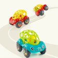 thumbnail image 2 of Baozhaocai Rattle Car,Newborn Baby Colorful Car Toy Bell Ring Shaking Hand Grip Catch Ball Rattle, 2 of 6