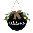thumbnail image 1 of CNKOO Rustic Wooden Welcome Sign   Wood Hanging Welcome Sign - Farmhouse Elegance, 1 of 6