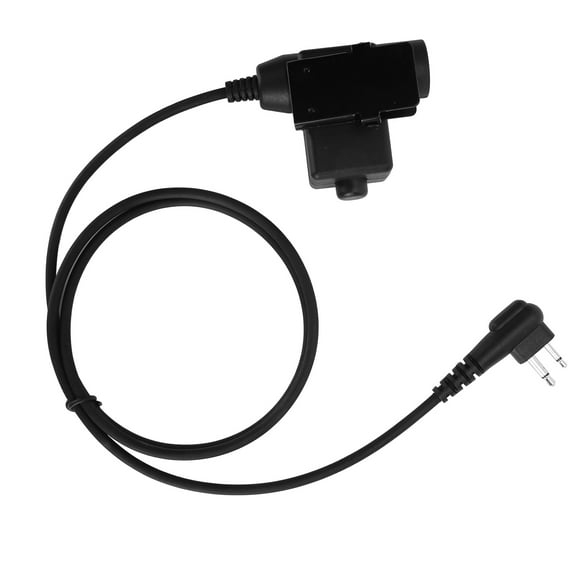 U94 Ptt System Adapter U94 Ptt Earphone Adapter U94 -talkie Headset Adapter U94 2Pin PTT Headset Adapter Portable WalkieTalkie Adapter For GP88 GP300 GP3688 DEP450