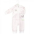 thumbnail image 2 of Hudson Baby Infant Girl Fleece Jumpsuits, Coveralls, and Playsuits 1pk, White Unicorn, 3-6 Months, 2 of 3
