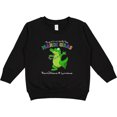 thumbnail image 2 of Inktastic There's No Party Like Mardi Gras-alligator Toddler Sweatshirt, 2 of 4