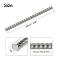 thumbnail image 3 of Uxcell M4 x 90mm Fully Threaded Rod 304 Stainless Steel Right Hand Threads 5 Pack, 3 of 5