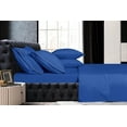 thumbnail image 3 of Mocassi 1800 Series Sheet Set 6 Pieces Deep Pocket King Royal Blue, 3 of 3