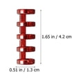 thumbnail image 4 of 7pcs Loose Leaf Binders Scrapbooking Book Clips Five-hole Segmented Binders, 4 of 7