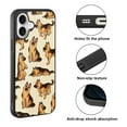 thumbnail image 2 of WIRESTER Shockproof Soft Rubber Cover Case for Apple iPhone 16 6.1" 2024, German Shepherd Funny Playful Postures, 2 of 5