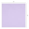 thumbnail image 6 of Unique Bargains 12Pcs  Washable Reusable Party Cloth Napkins Light Purple 17x17inch, 6 of 6