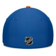thumbnail image 4 of Men's Fanatics Royal/Orange New York Islanders Authentic Pro Rink Flex Hat, 4 of 4
