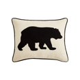 thumbnail image 1 of Bear Twill Decorative Pillow Black, 1 of 10