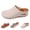 Beige, variant on Ladies Wide Width Sandals Women Closed Toe Clogs Wedge Sandals Platform Mules Non Slip Espadrilles Outdoor Beac𝗁 Slides Summer Vacation Holiday Slipper