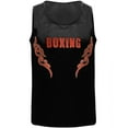thumbnail image 2 of Yanarno Débardeurs de Boxe à Sequins pour Garçons Sans Manches Imprimé Lettres pour Course Noir&Rouge 14, 2 of 6