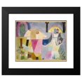 thumbnail image 2 of Paul Klee 18x15 Black Modern Framed Museum Art Print Titled - Black Columns in a Landscape (1919), 2 of 5