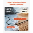 thumbnail image 3 of KFFKFF 25 FT 6AWG Portable Power Cable (3 Conductor), Heavy Duty 600V SOOW Electrical Power Cable, Industrial Grade Electric Wire, 3 of 9
