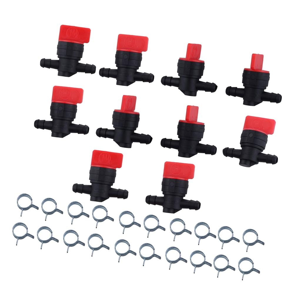 Valvola Interruzione Gas In Linea Kit Filtro Carburante E Valvola Di Interruzione 3 1/4" - Per Motori Briggs & Stratton 698183 Ecc. Kit Filtro Gas Con Valvola - Foto 3