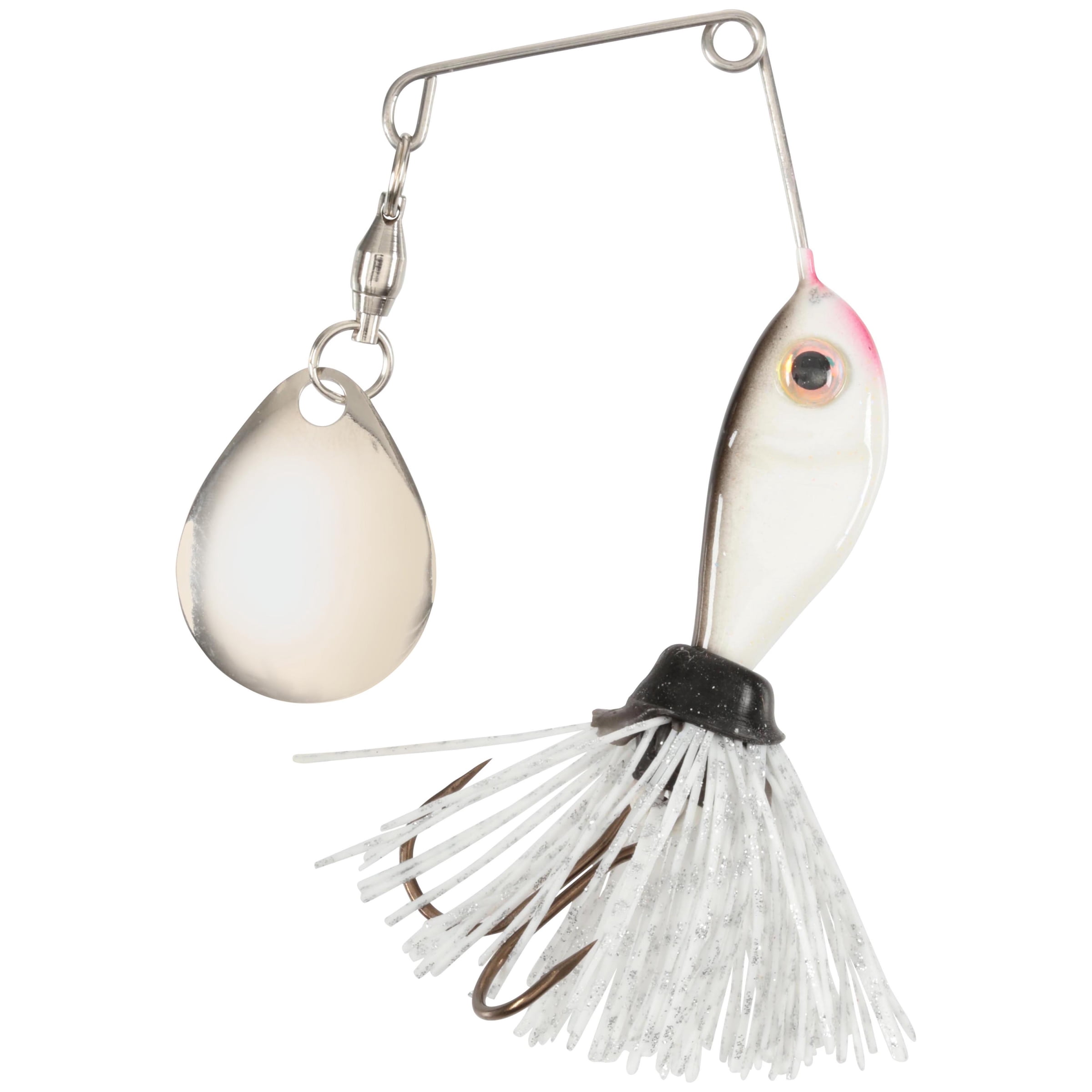Strike King Rocket Shad Spinner 3/8 oz White Shad Spinnerbait Lure