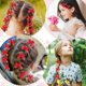 thumbnail image 4 of Inovra - Mini Hair Clips for Kids - Hair Accessories Hair Clips for Girls (Red) . - Hair A, 4 of 4