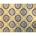 thumbnail image 1 of POP Accents PA0105D Rounders Yellow - 5 ft x 7 ft Space Rug, 1 of 1
