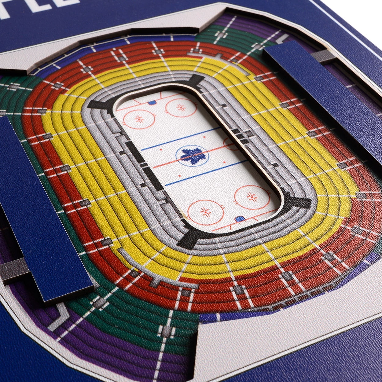 YouTheFan NHL Toronto Maple Leafs 8x32 Stadium View Banner