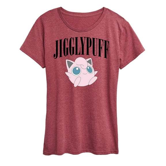 Pokémon - Pastel Jigglypuff  - Women's Short Sleeve Graphic T-Shirt