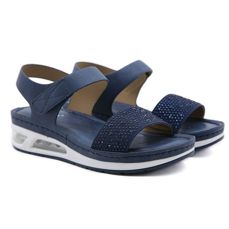 

Summer Sandals For Women Flat Slip On Sandals Roman Shoes Open Toe Casual Sandals