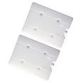thumbnail image 3 of FUTUREORYY 2Pcs Ice Packs Lunch Box White PE for Daily Use in Restaurants, 3 of 8
