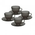 thumbnail image 5 of 4x Dollhouse Tea Cup Set, Pretend Play Realistic 1:6 Scale, Dollhouse Furniture Mini Tableware Doll House Decoration for Micro, Landscape Decor Gray, 5 of 8