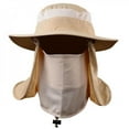 thumbnail image 3 of Suns Anti UV Daiva Protection Visage Cou Rabat Cap Soleil Bandeau Soleil Pluie Chapeau Pêche Randonnée, 3 of 5