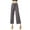Grey, variant on OSOLU Women Solid Color Wide Leg Pants High Waist Straight Vertical Vertical Stretch Modern Dance Training Pants Classical Dance Pants Yoga Pants Trousers Fashionable Classic Leisure Bottoms
