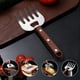 thumbnail image 1 of Ablandador De Carne Multifuncin Con Forma De Garra De Oso, Separador De Barbacoa, Tenedor De Cocina, Desmenuzador De Pollo Y Carne, Acero Inoxidable De 23 Cm, Mango Antideslizante, Puntas, UKHBMC, 1 of 8