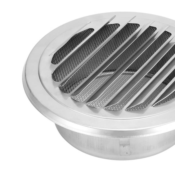 Rejilla Ventilación Redonda 125mm - ABS Para Cocina/Baño