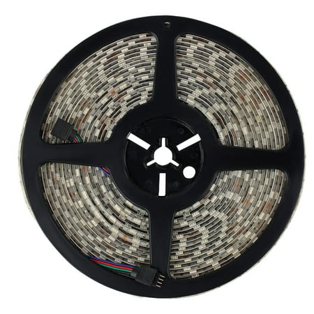 SUPERNIGHT Flexible 32.8ft 10M 600LEDs SMD5050 LED Strip Light IP65 Waterproof - Color: RGB