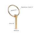 thumbnail image 2 of Juego de Pasadores de Linch con Anillo 6mm x 43mm para Remolque, Barco, Kayak, Canoa, Carro de Remolque, Caballo, 2 of 5